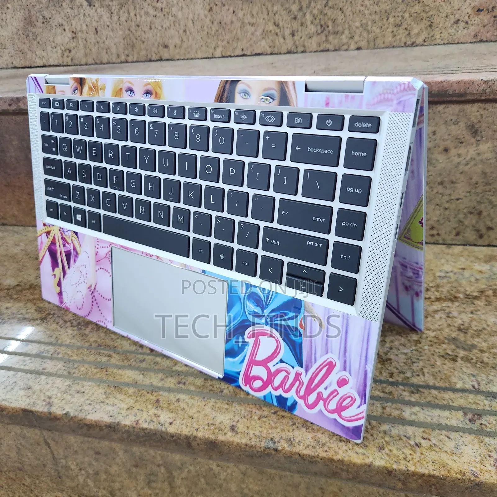 Infinity Interiors Digital Printed Barbie Laptop Skin