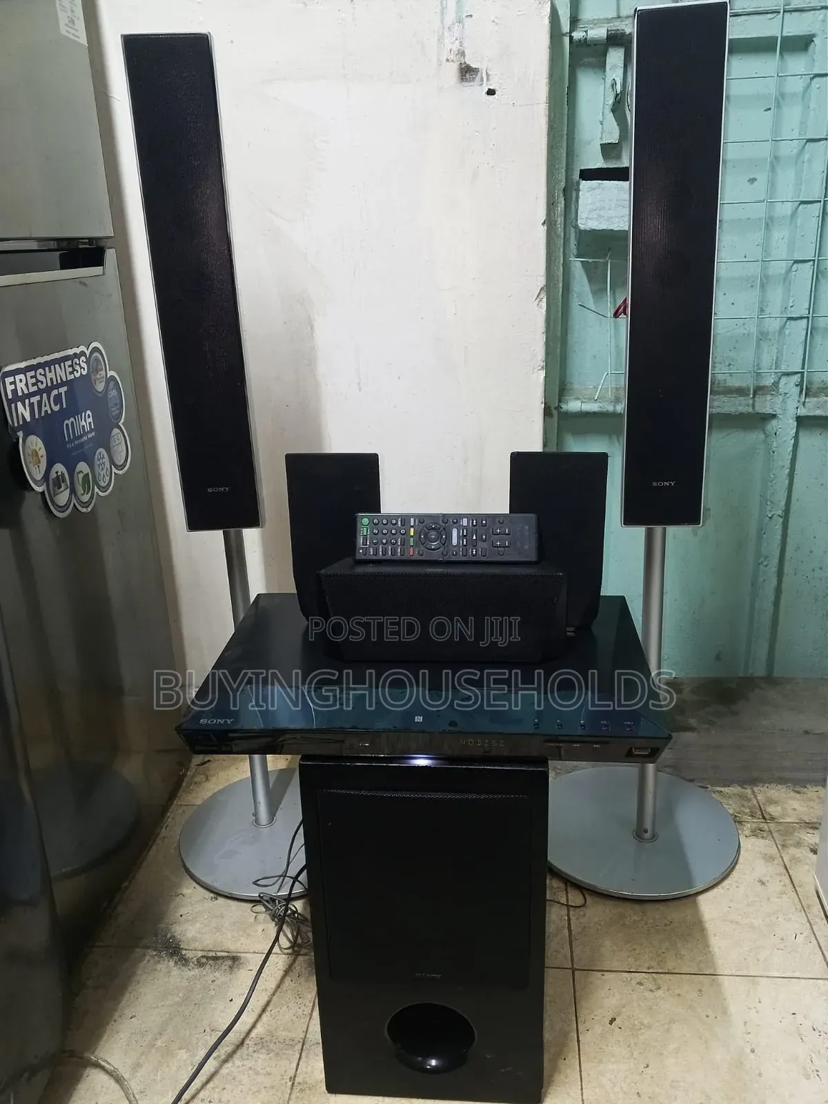 Sony Dz350 Bluray Hometheatre Tallboys