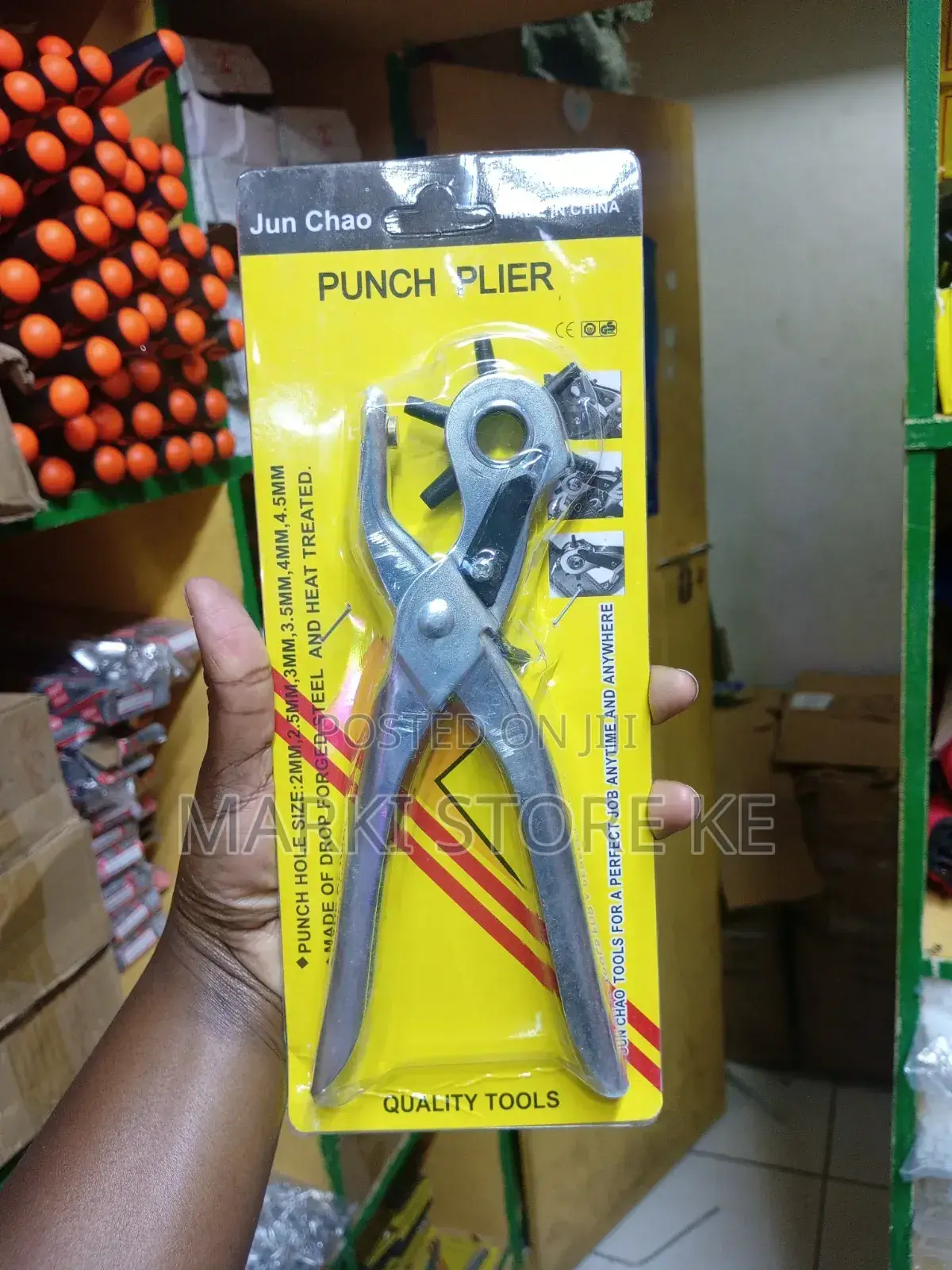 Leather Hole Punch Pliers
