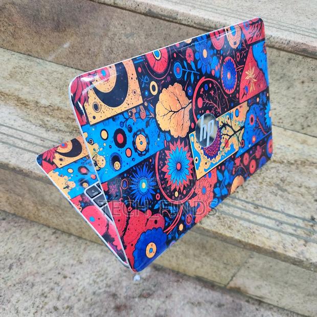 Vibrant, Colorful Botanical Vinyl Laptop Skin Sticker.