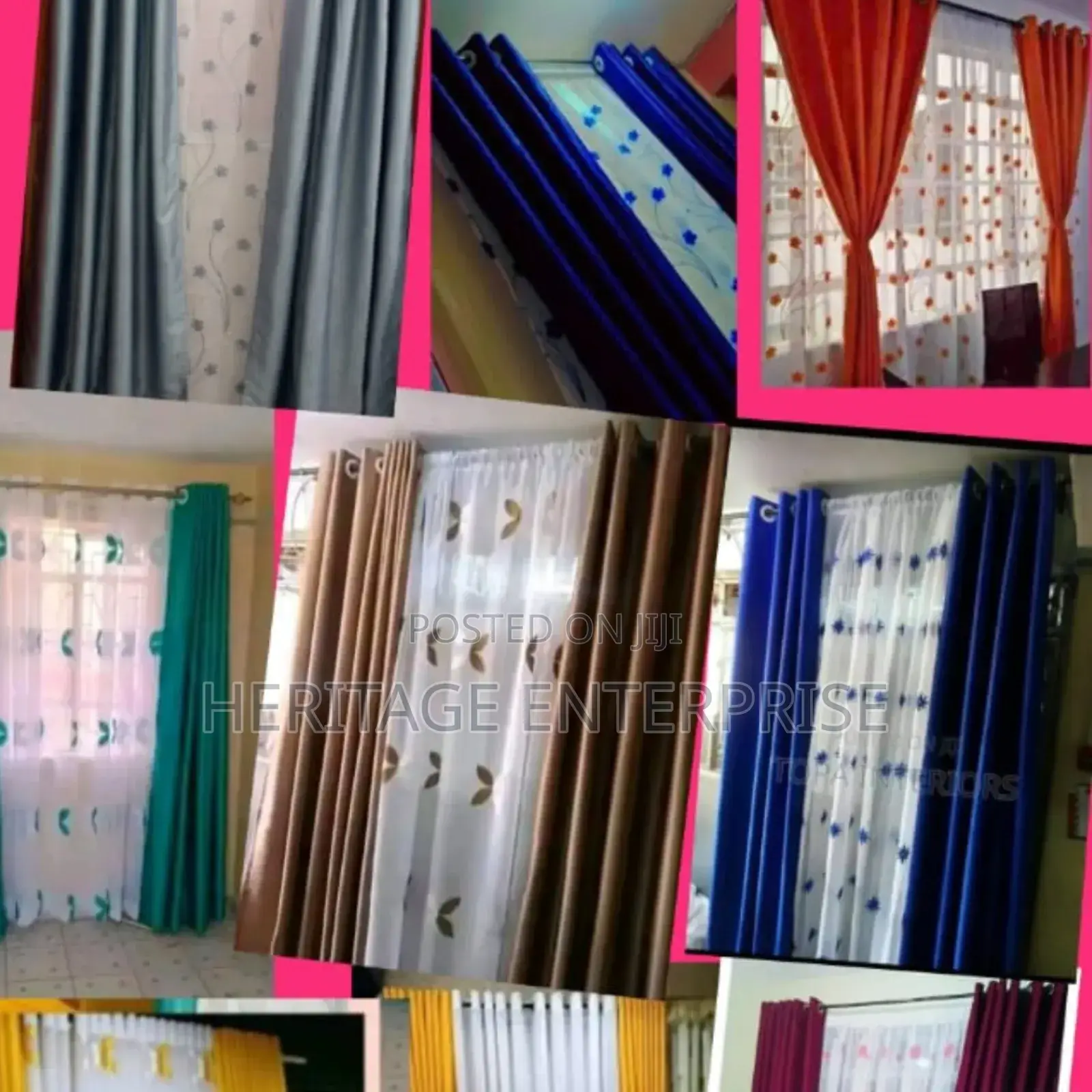 Curtain 2m White Sheer