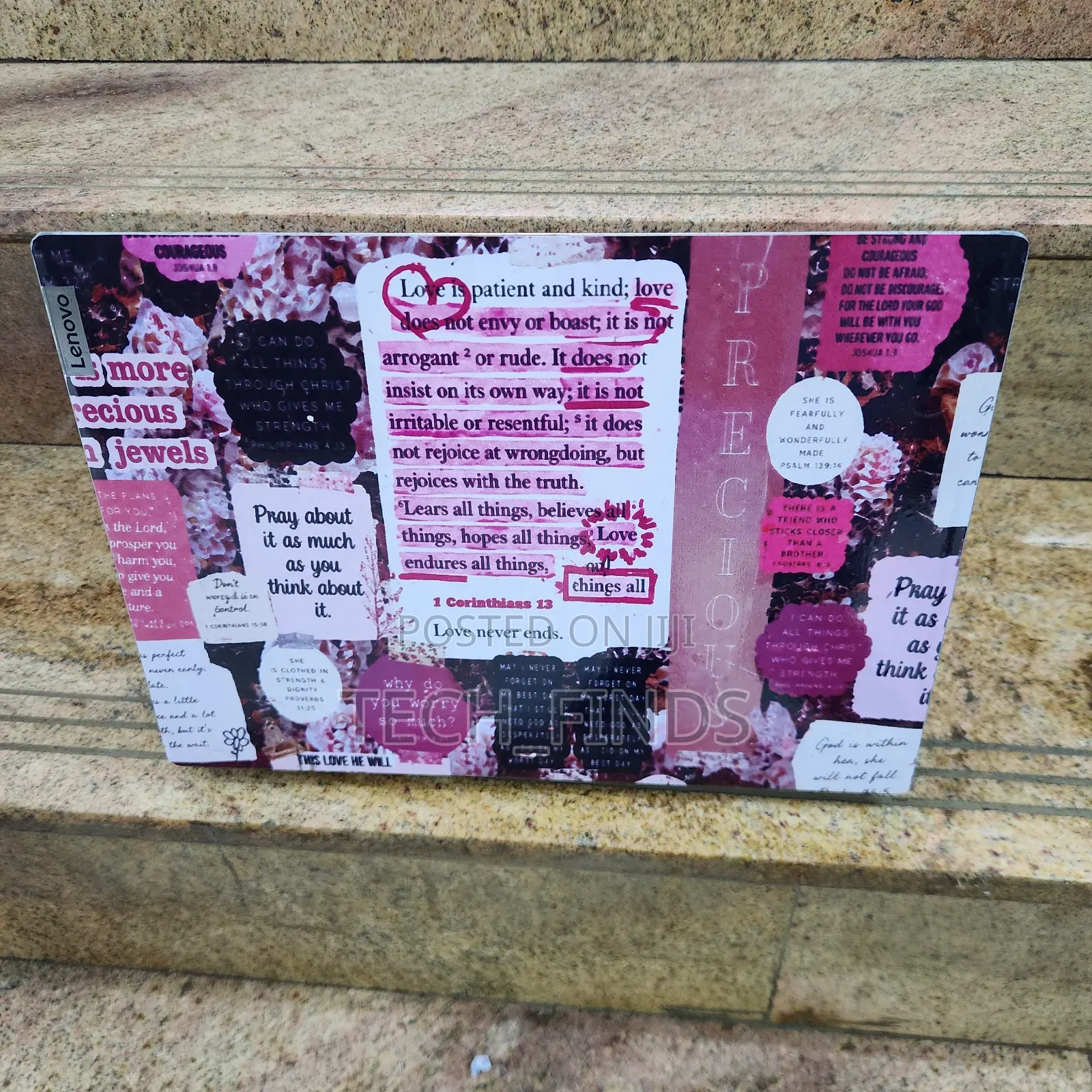 Pink Aesthetic Journal Ideas Laptop Skin