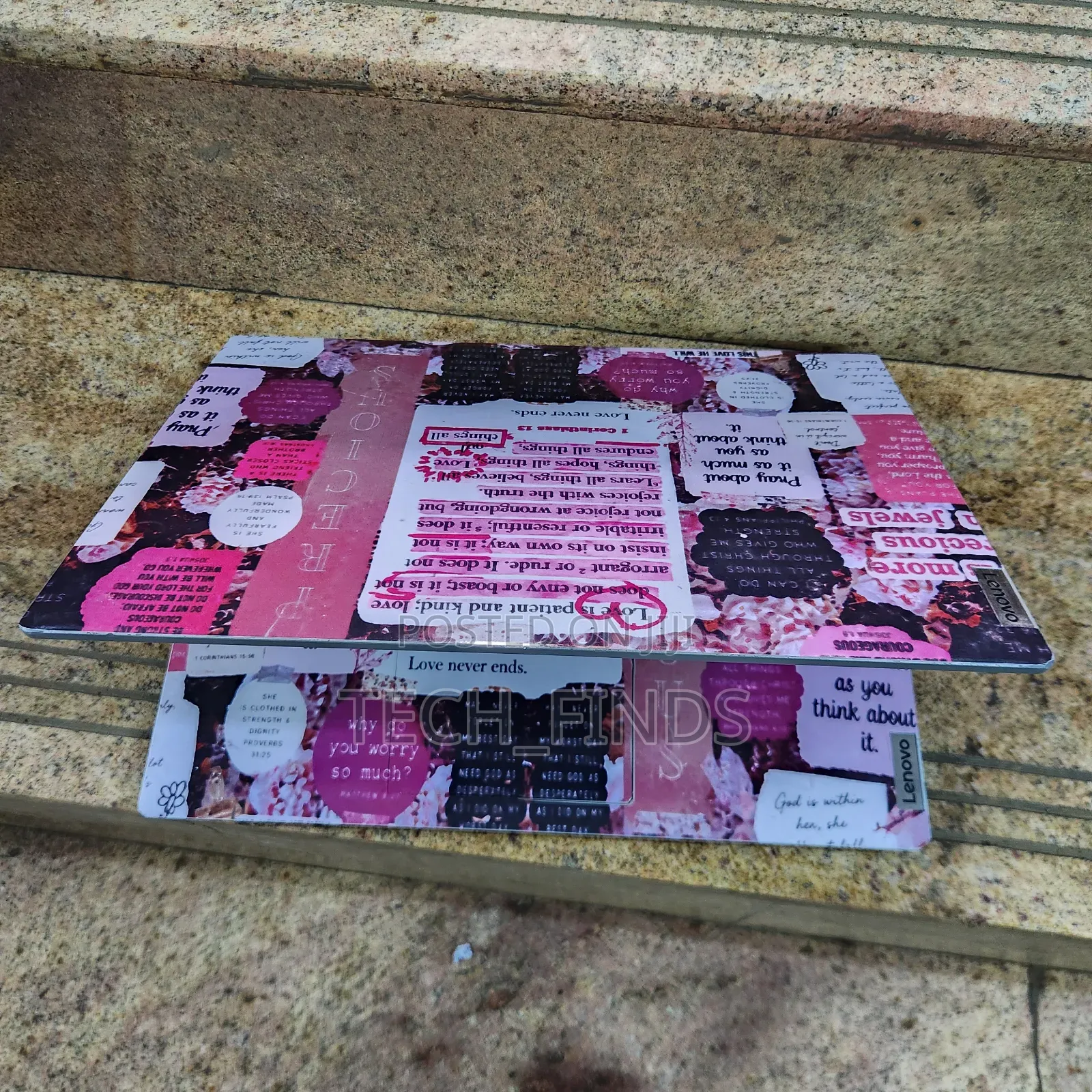 Pink Aesthetic Journal Ideas Laptop Skin