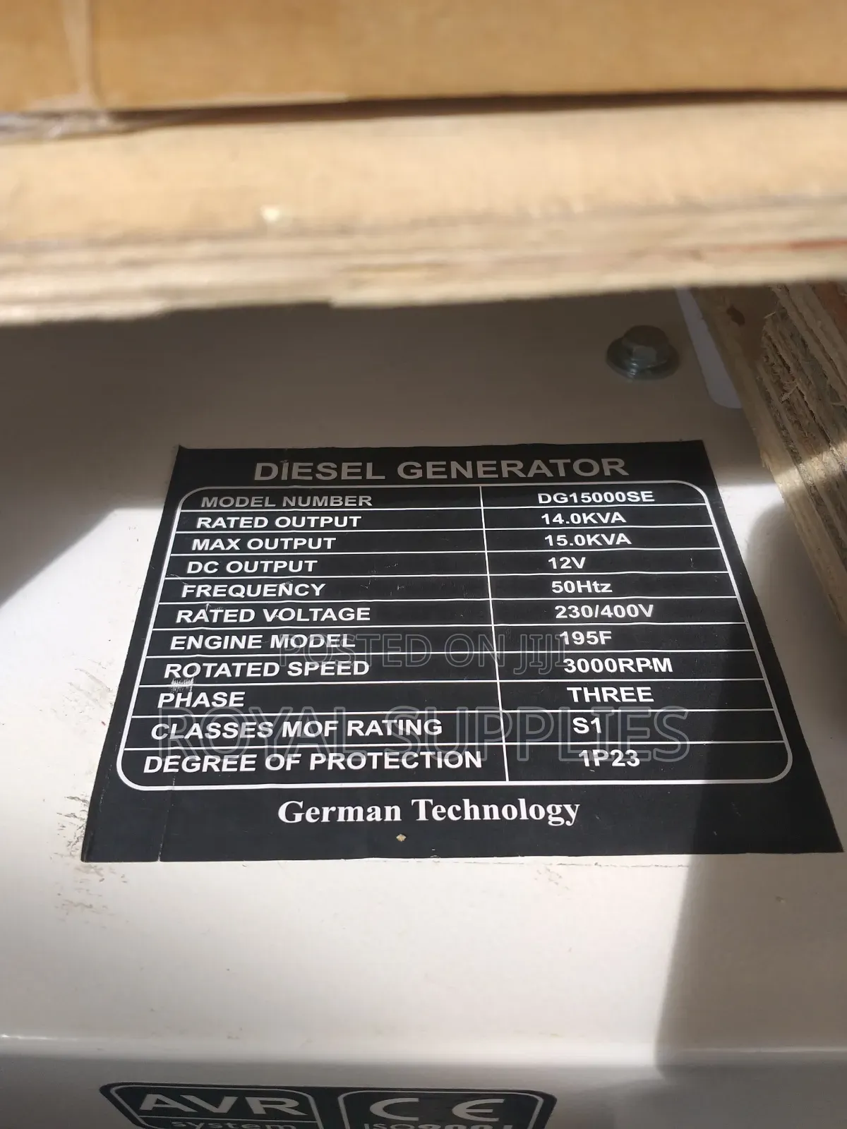 Automatic 15kva Generator