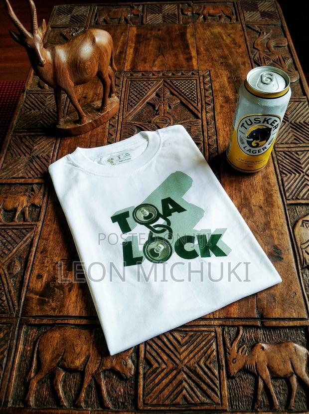 Toa Lock Kenyan Drinking Theme T-Shirt - thumbnail 3