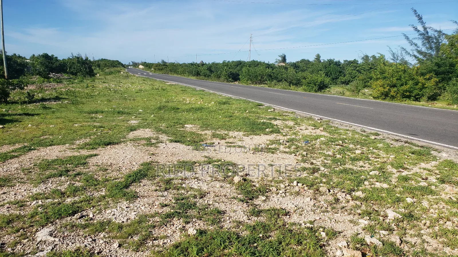 1 Acre Along a Tarmac Road in Watamu for Sale