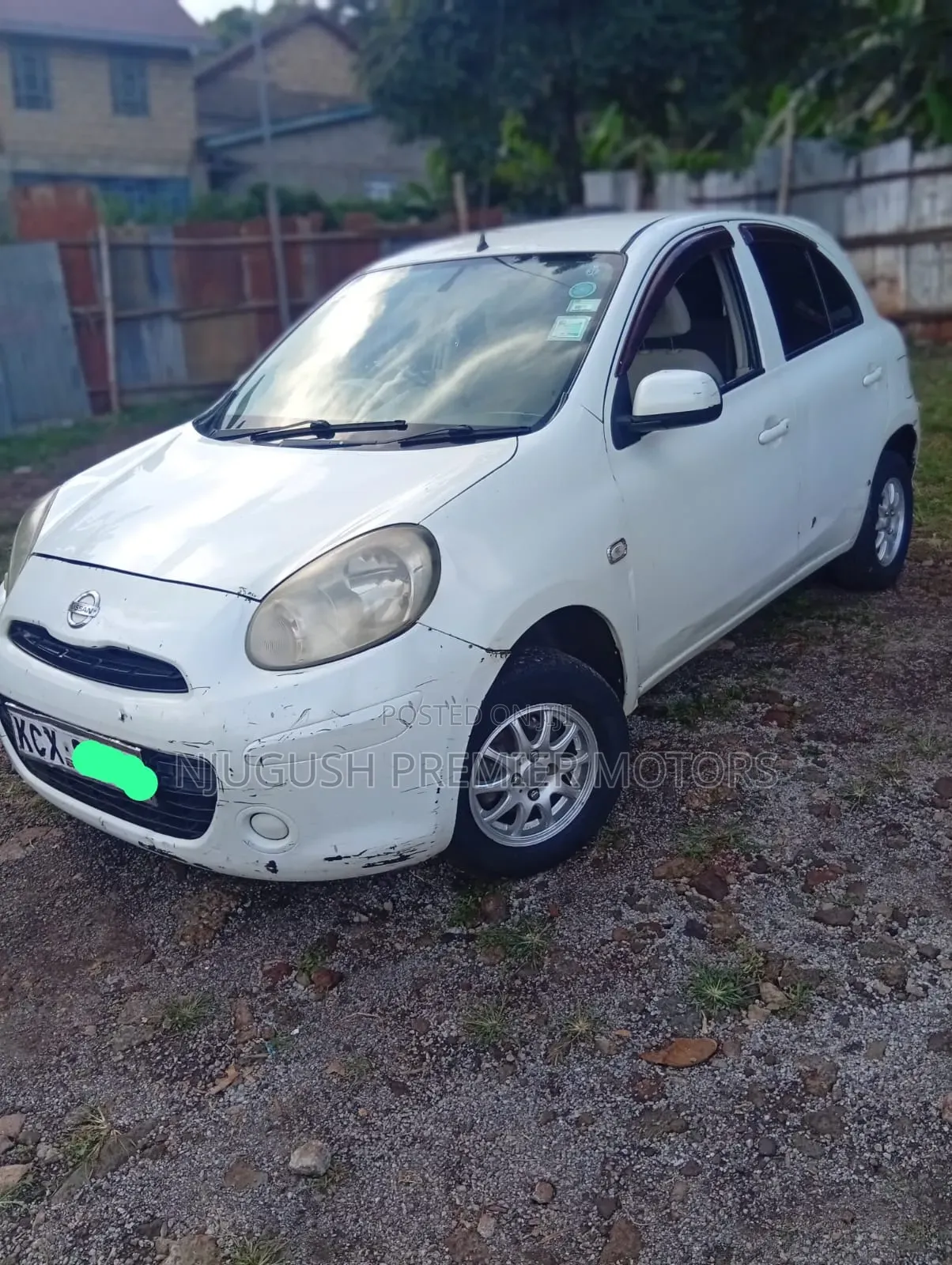 Nissan March 2012 White