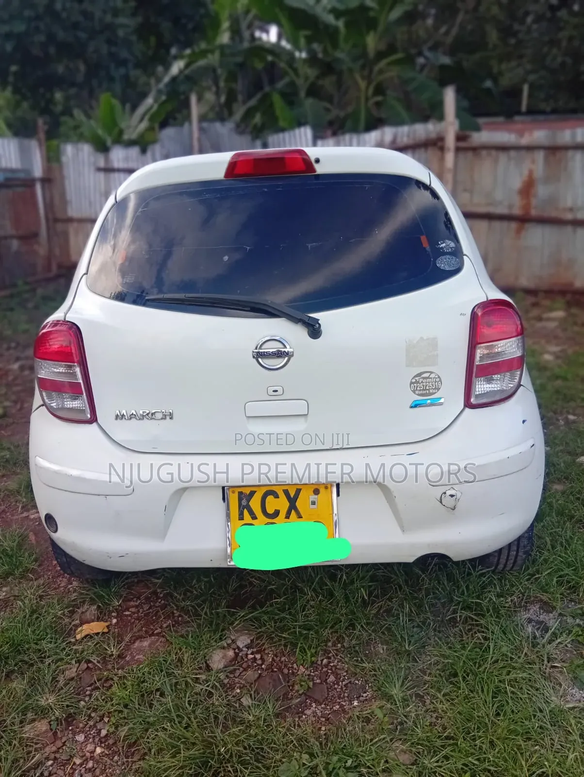 Nissan March 2012 White