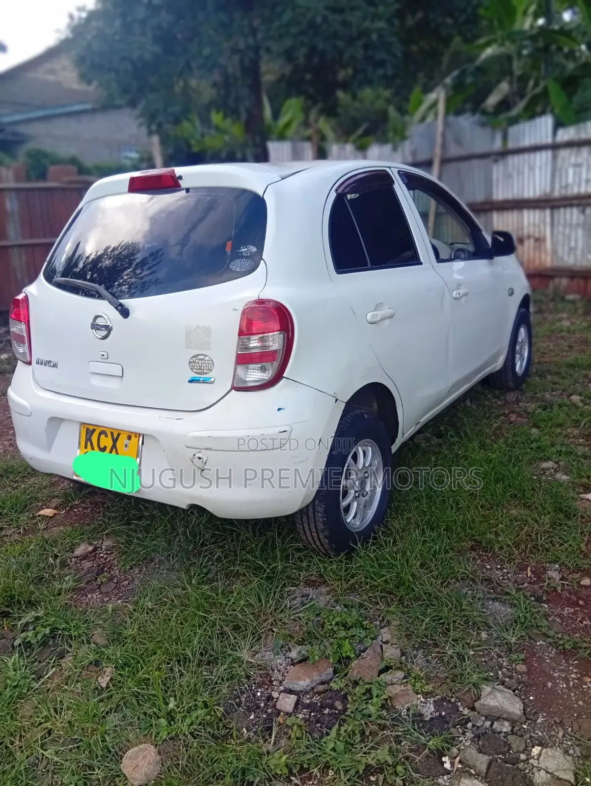 Nissan March 2012 White