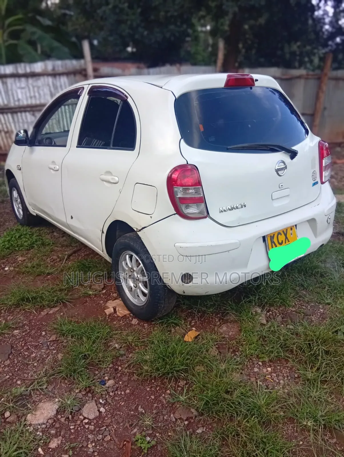 Nissan March 2012 White
