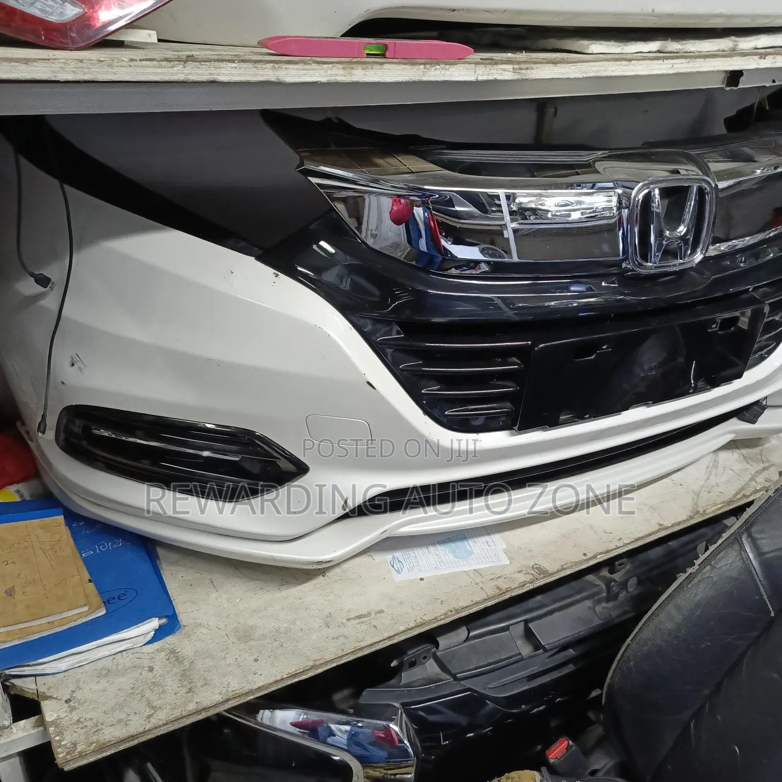 Honda Vezel 2019 Front Bumper Complete With Grille and Fog Lights.