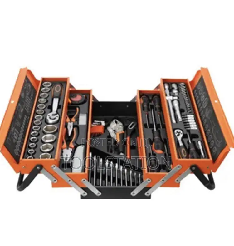 110 PCS Tool Set Metal Tool Box Tq73087
