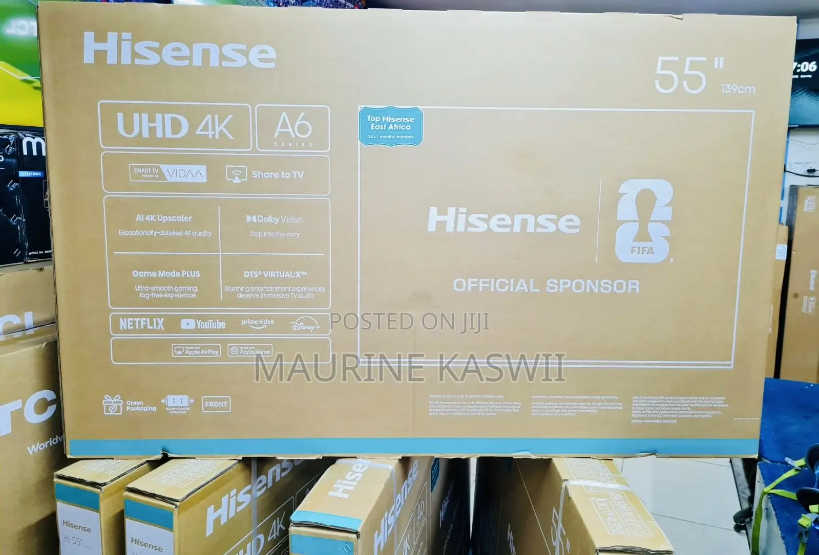 Hisense 55”-Inch A6