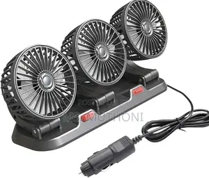 Motim 3-Head Usb Car Cooling Fan Designed for Dashboard Mounting