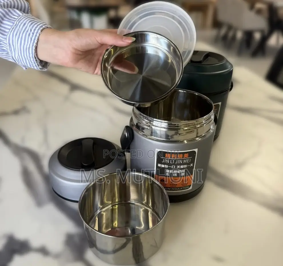 Stainless Steel Vacuum Thermal Food Flask