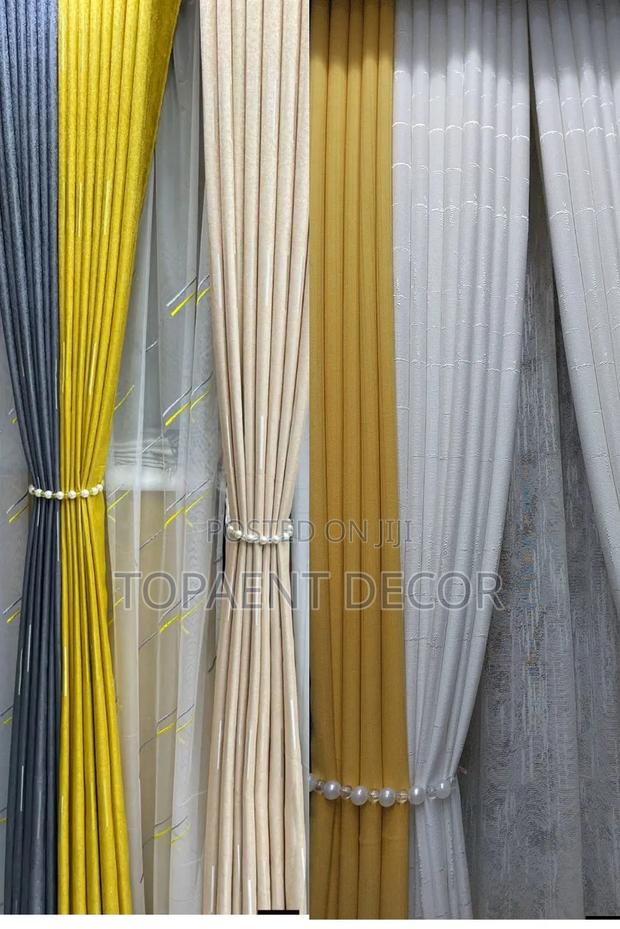 Classic Touch,Hand Washable Window and Door Curtains