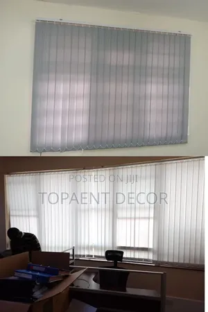Simple Beauty, Perfect Fit, Vertical Office Window Blinds