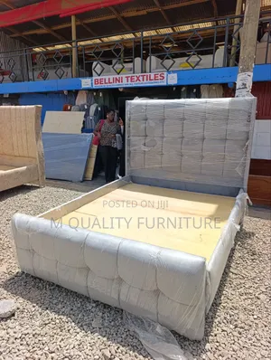 Upholstered Bed - Soft and Elegant