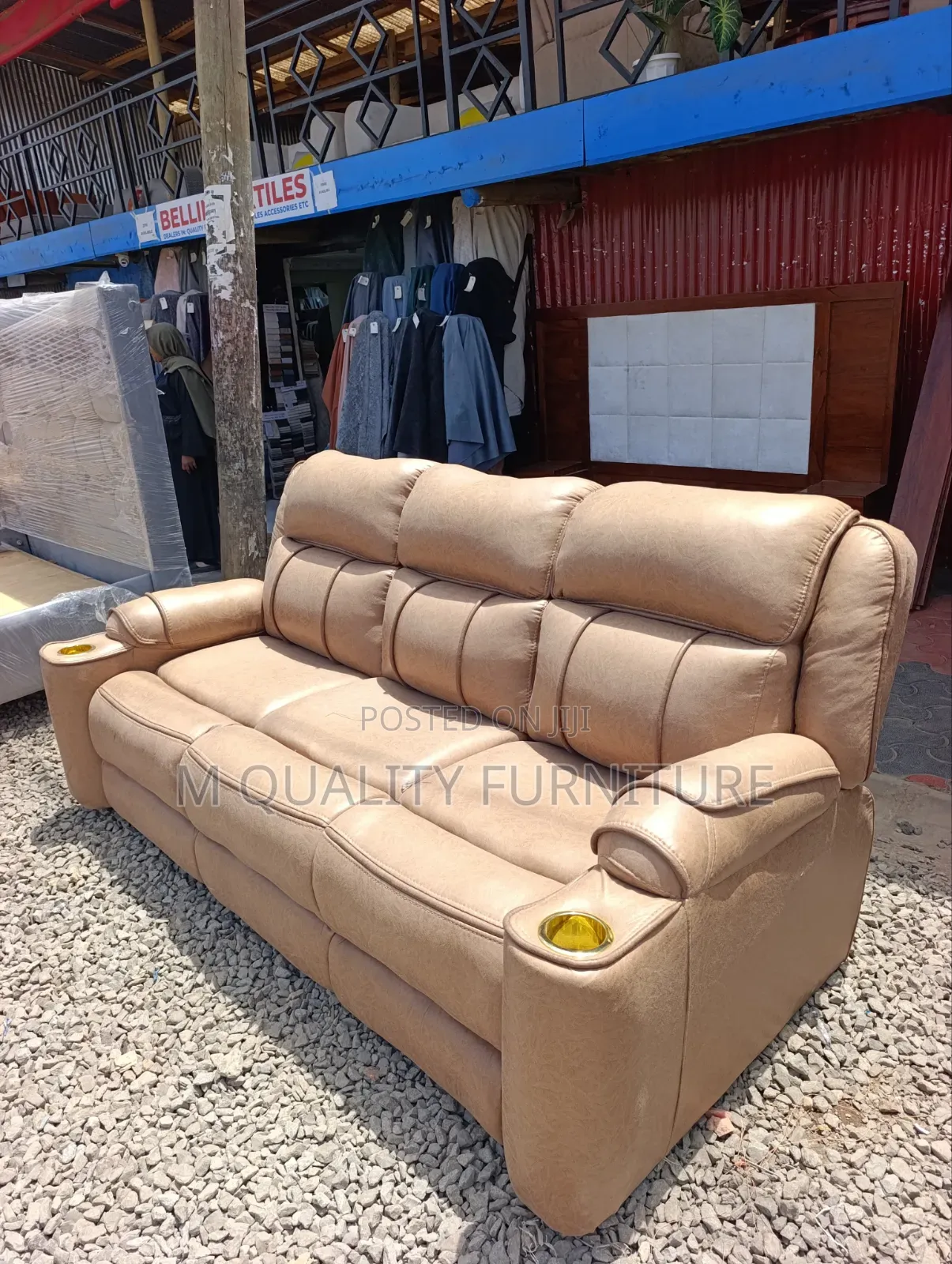 Modern Brown Sofa - Simple and Elegant