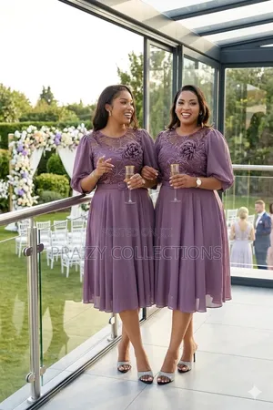 Beautiful Chiffon Swing Dress