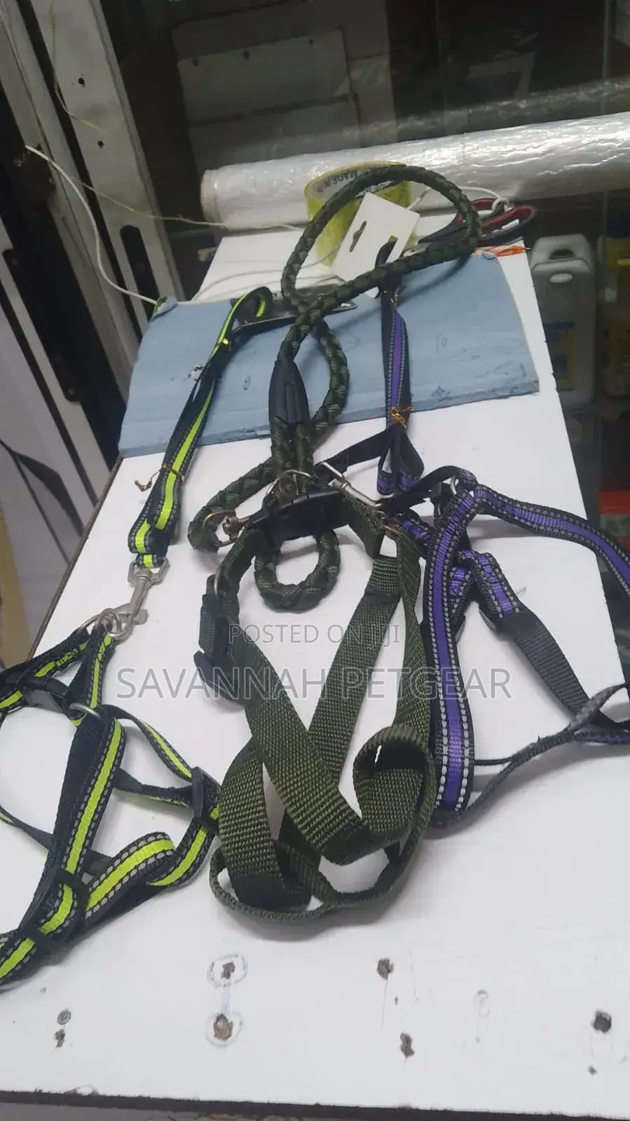 Hands Free Design Dog Harness and Leash Free Collar