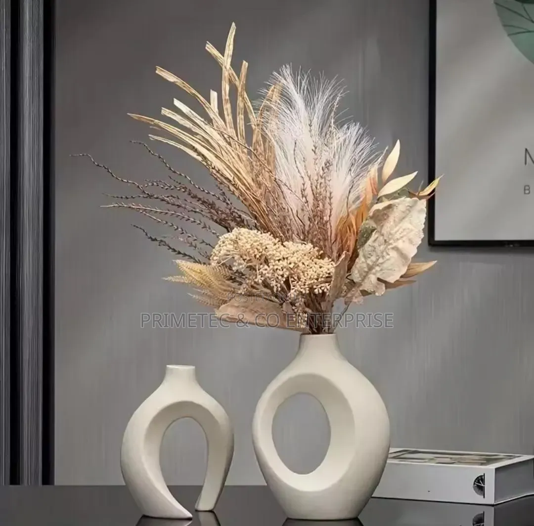 2 in 1 Decorative Doughnut Vase