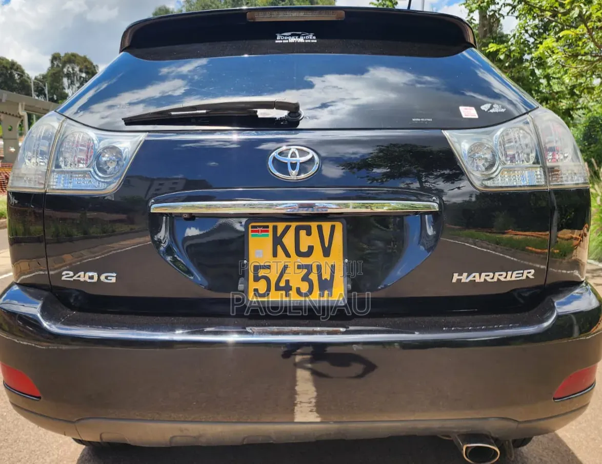 Toyota Harrier 2012 Black