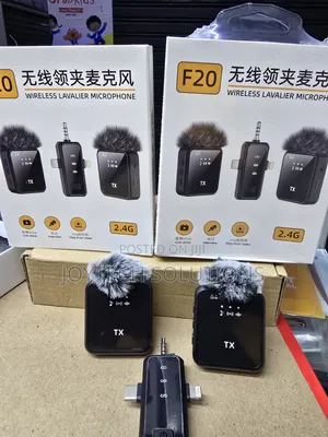F20 Lapel Microphone–Portable Wireless Mic for Content Creator Vlogs