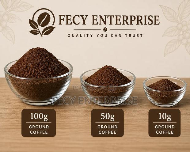 Ground Coffe Beans - main view