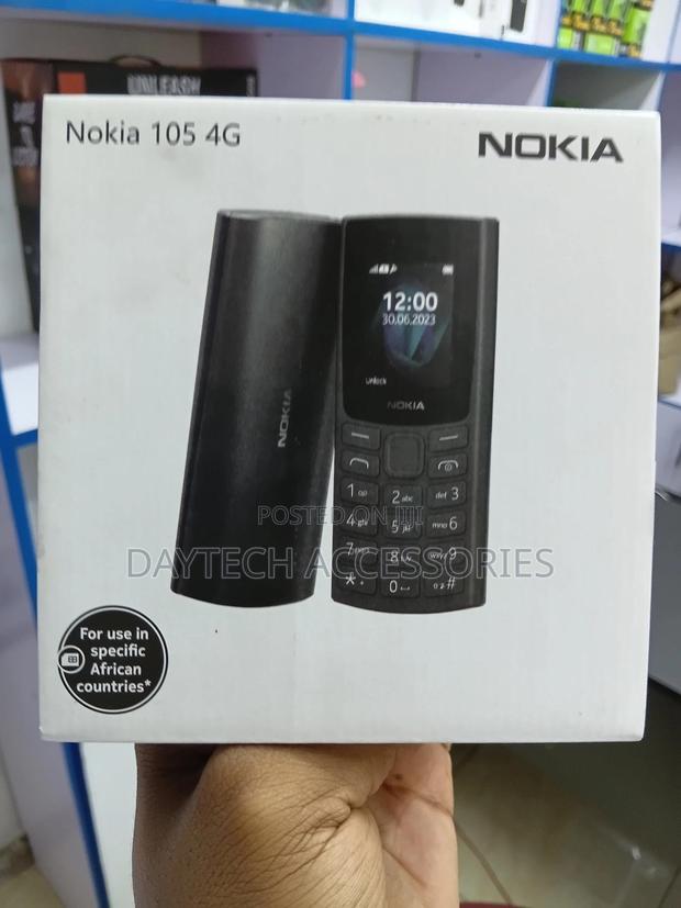 New Nokia 105 Black
