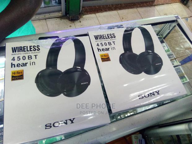 Sony Wireless Headphones - main view