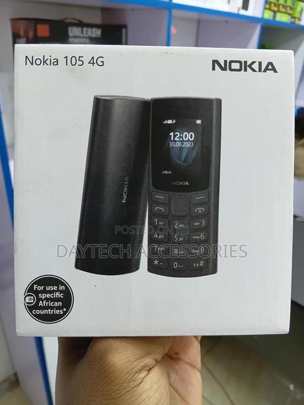 New Nokia 105 Black