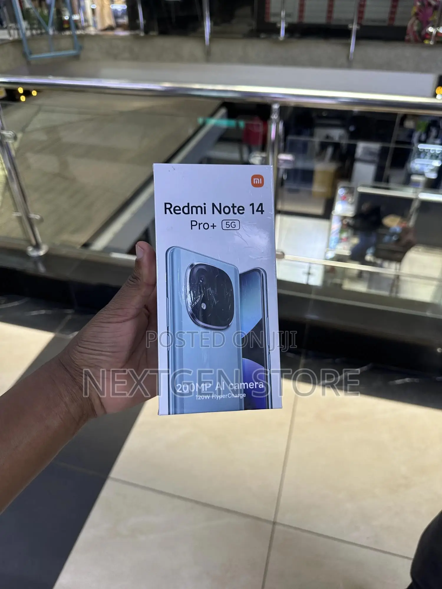 New Xiaomi Redmi Note 14 Pro+ 5G 256 GB Black