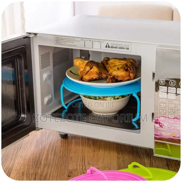 *Multifunctional Microwave or Fridge Placement Rack Organizer - thumbnail 4