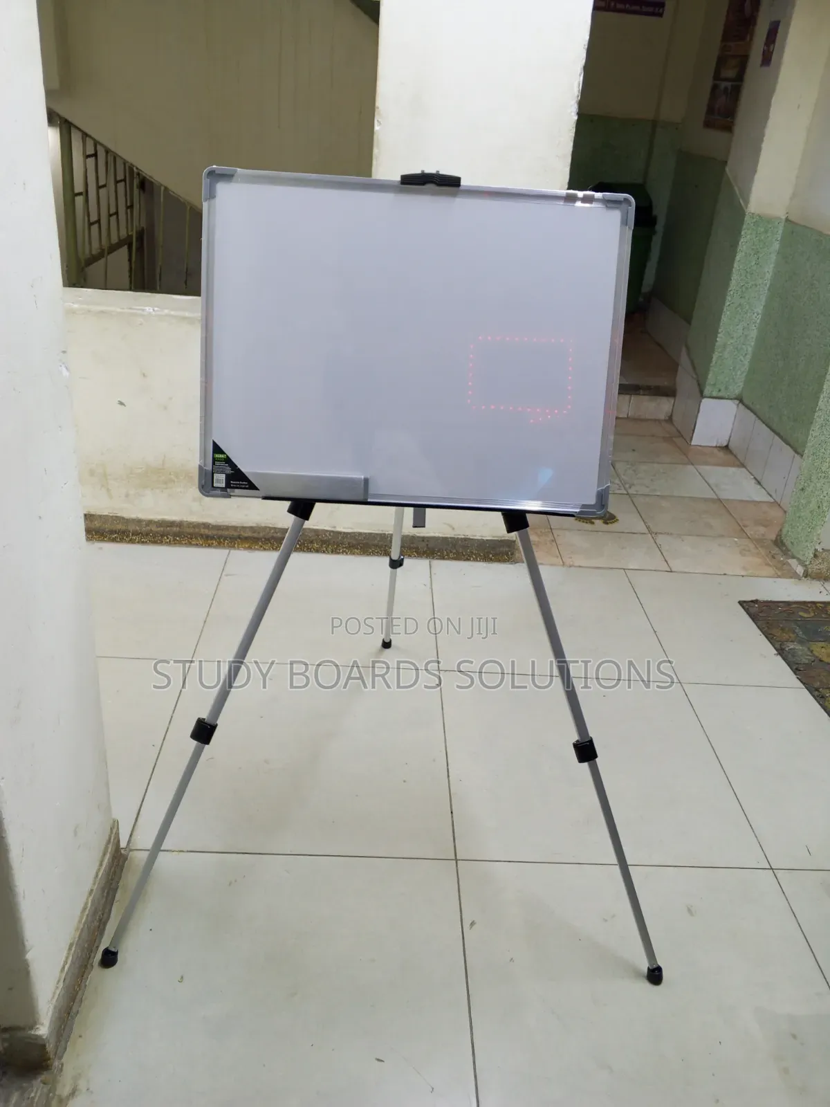 60cmx45cm Whiteboard With Portable Tripod Stand