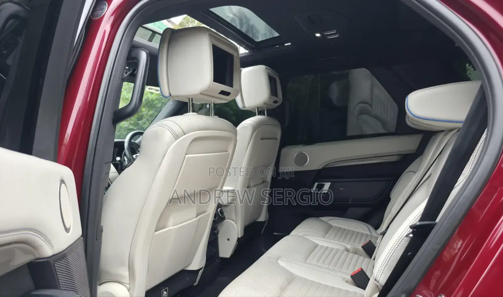 Land Rover Discovery 2017 Red