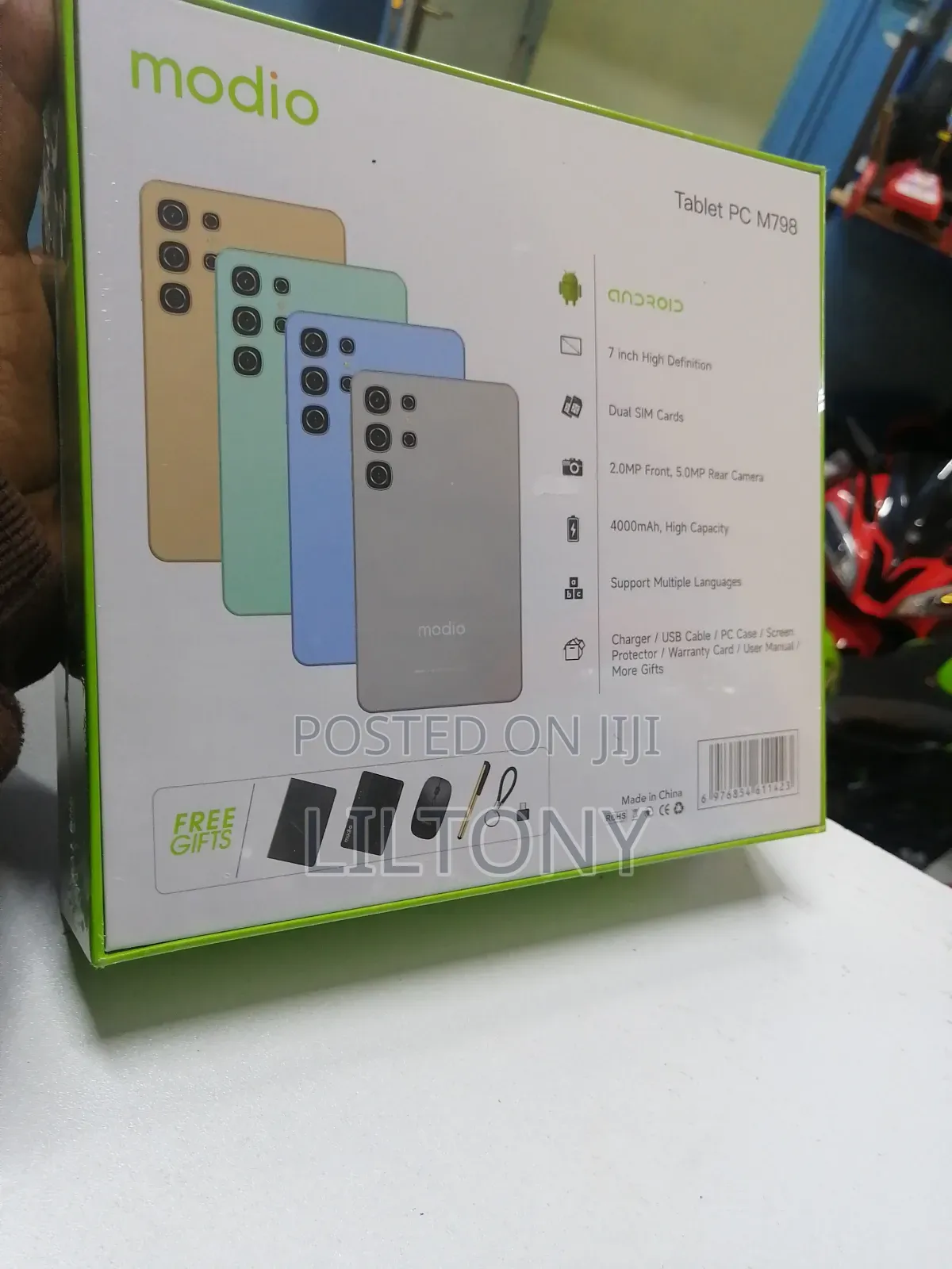 New Modio M7 256 GB Gray