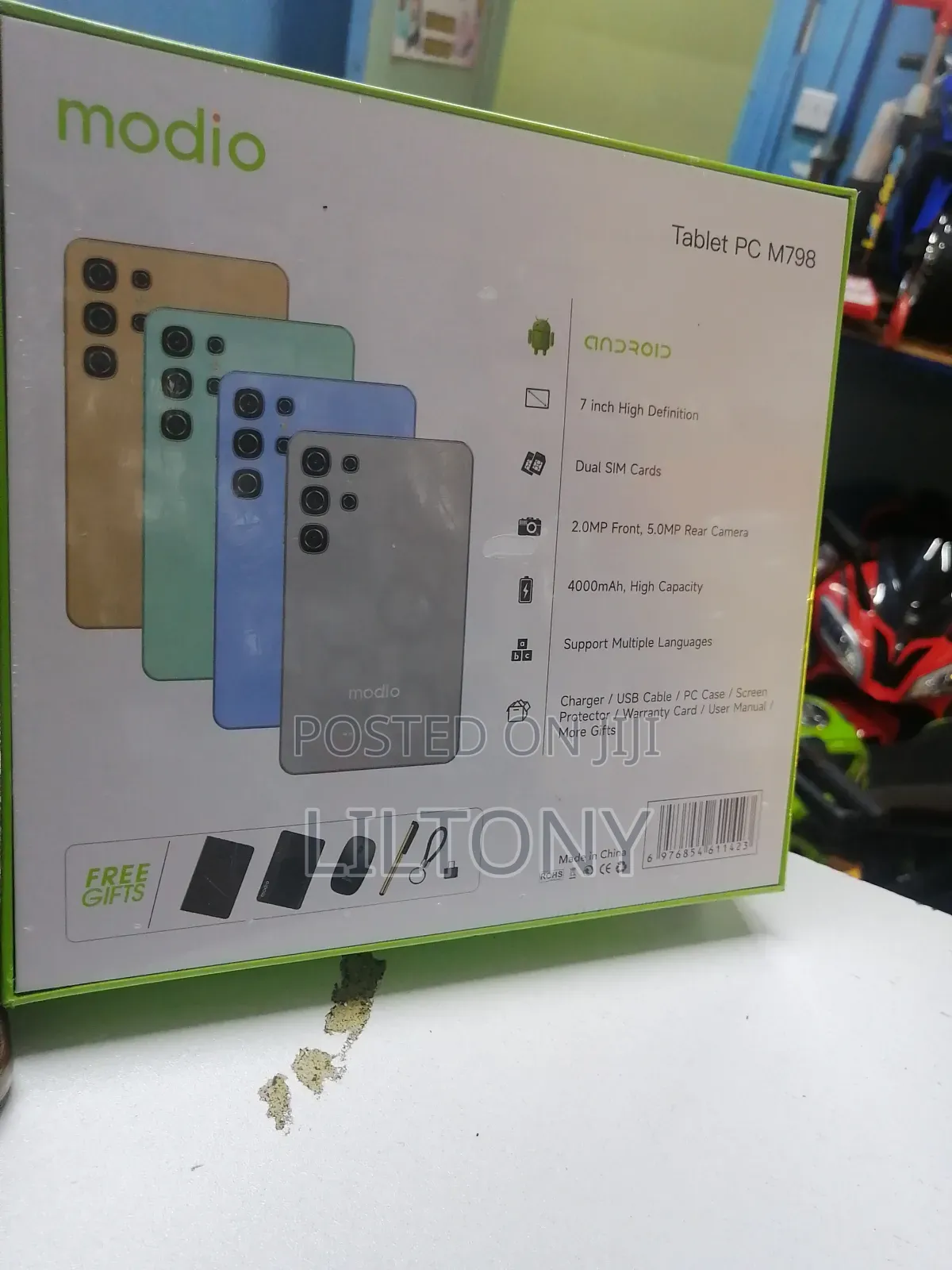 New Modio M7 256 GB Gray