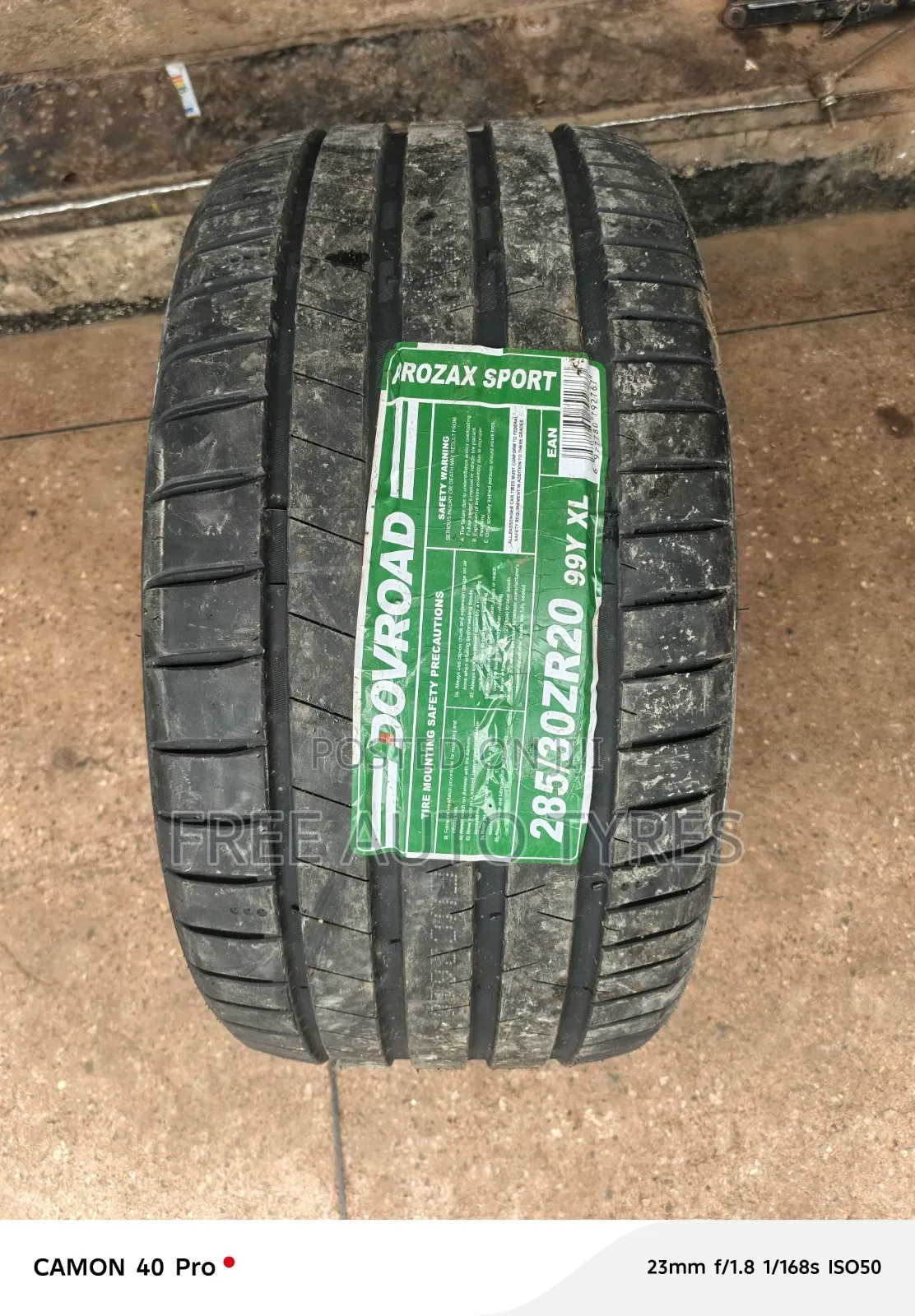 285/30zr20 Dovroad