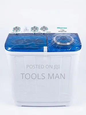 Hisense 7.5kg Twin Tub Washing Machine.