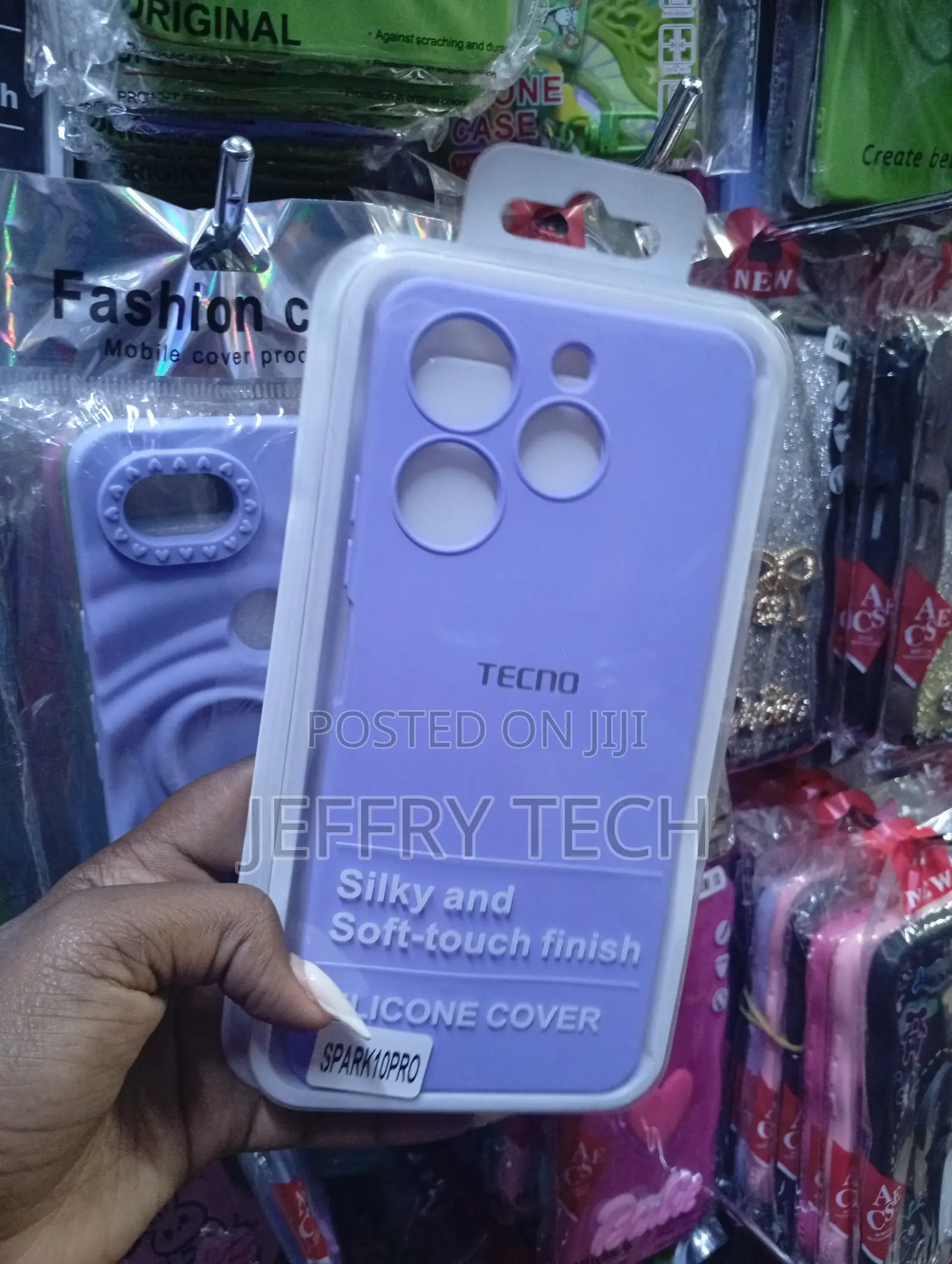 Tecno Spark 10 Pro Silky and Soft-Touch Finish Case