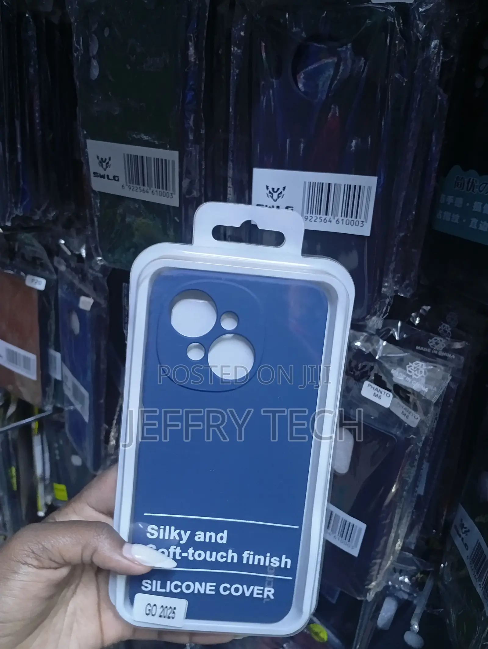 Tecno Spark Go Flexible, Shock-Absorbent Liquid Silicone Case