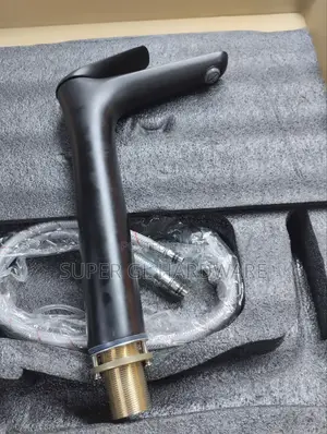 Matte Black High Basin Mixer Tap