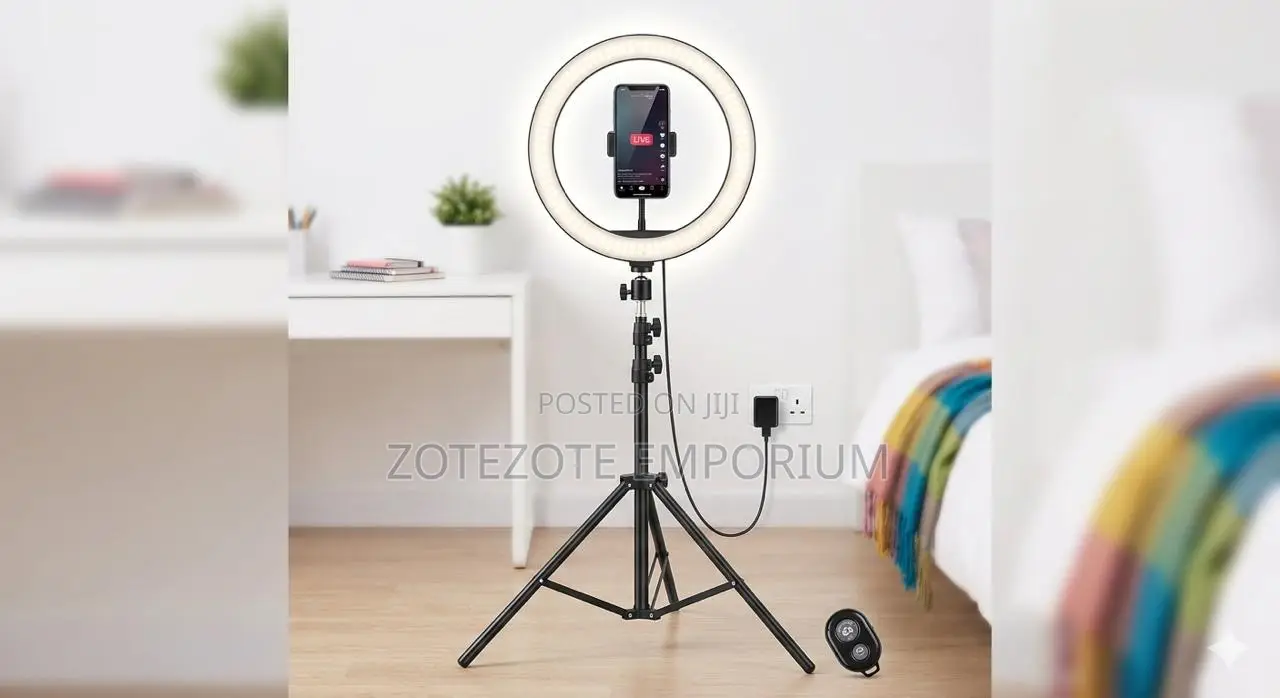 12 Inches Ring Light With Tripond and Phone Holder, Best for Tiktok