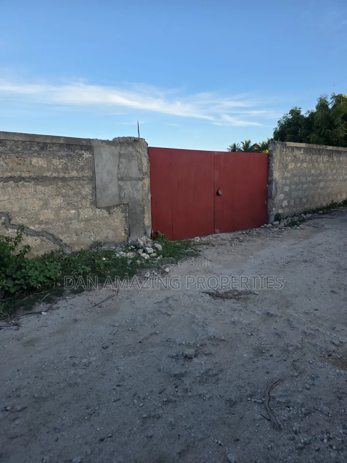 3 Acres Beach Plot Watamu Paparemo for Sale as a Block