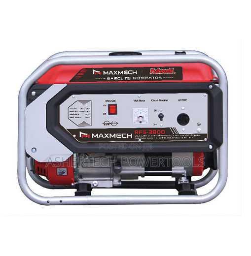 Maxmexh Petrol Manual Generator RFS-3800 2.8 Kva/2.2 Kw