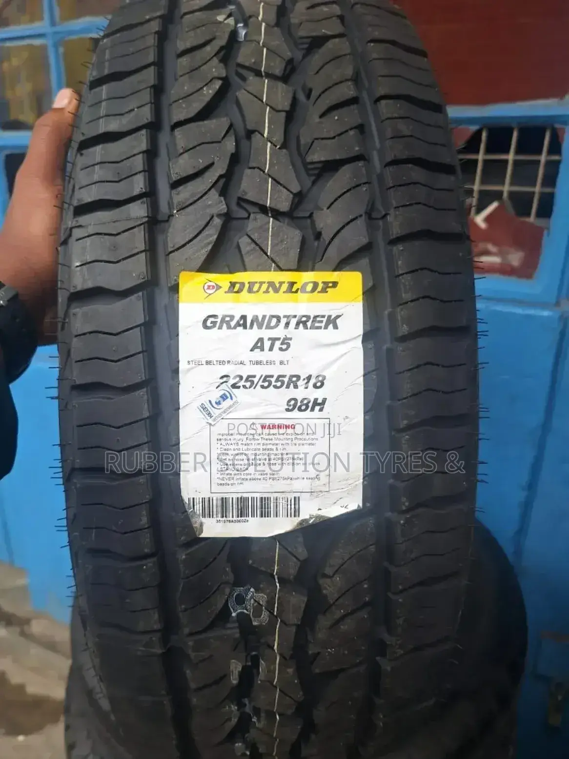 225/55r18 Dunlop Tyres Grandtrek a/T5 All-Terrain