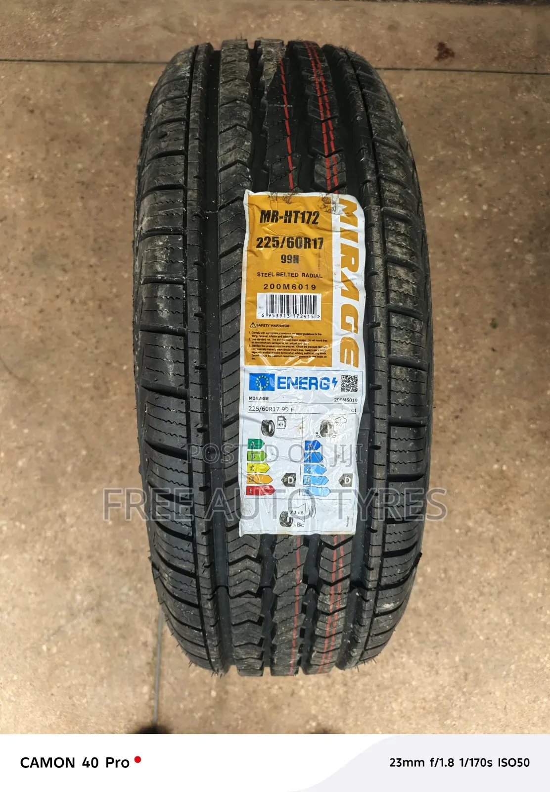 225/60r17 Mirage