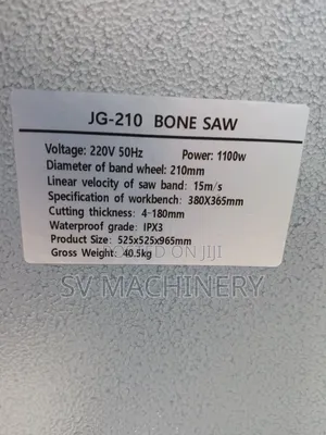 Heavy Duty Bone Saw Machine