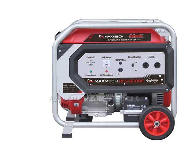 Maxmech Electric Start Generator RFS-6500e 6.9 Kva/5.5 Kw